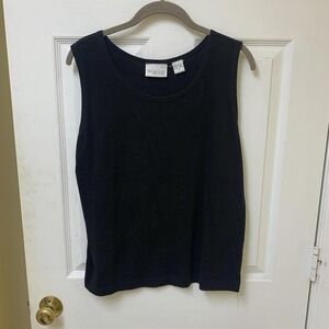 Nordstrom women sleeveless black top